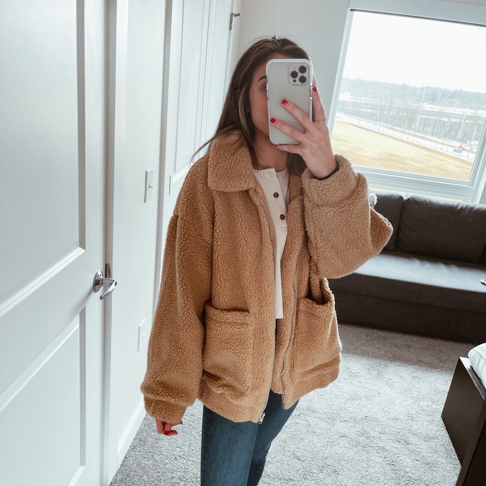 Princess Polly Teddy Coat
